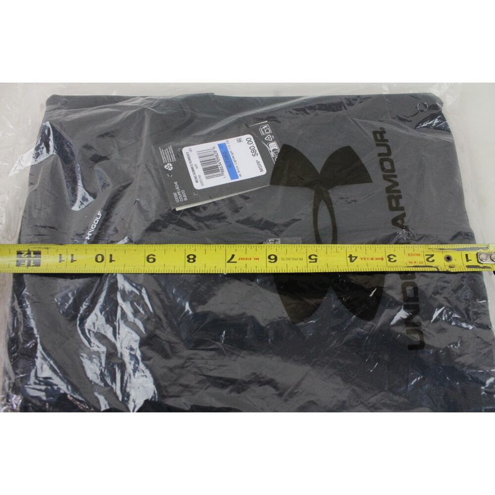 New Under Armour UA Drive Golf Lightweight Mens 1/2 Zip Black Size XL Retail $80 - Picture 4 of 7